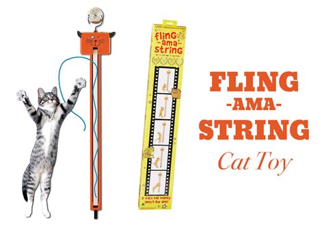 Fling Ama String Interactive Cat Toy Hauspanther