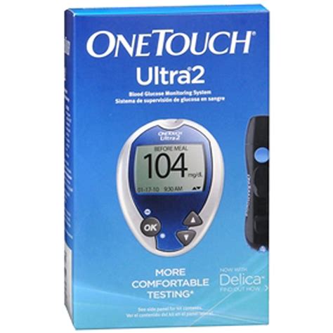 Onetouch Ultra Blood Glucose Monitoring System Walmart Com
