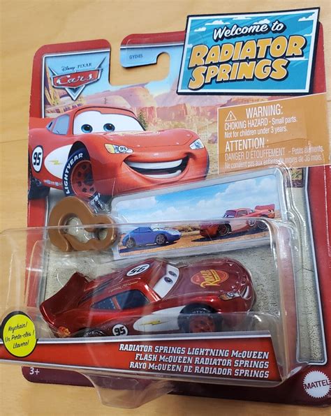 Disney Pixar Cars Welcome To Radiator Springs Lightning Mcqueen With