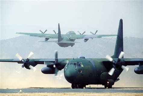 The aircraft are from the west virginia air national guard's 130th airlift wing at charleston. Lockheed C-130 Hercules | Military Wiki | Fandom