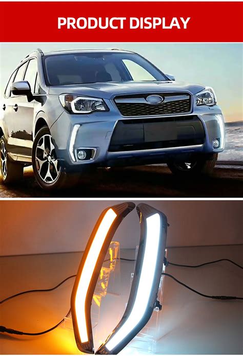 For Subaru Forester Led Drl Daytime Running Light Daylight