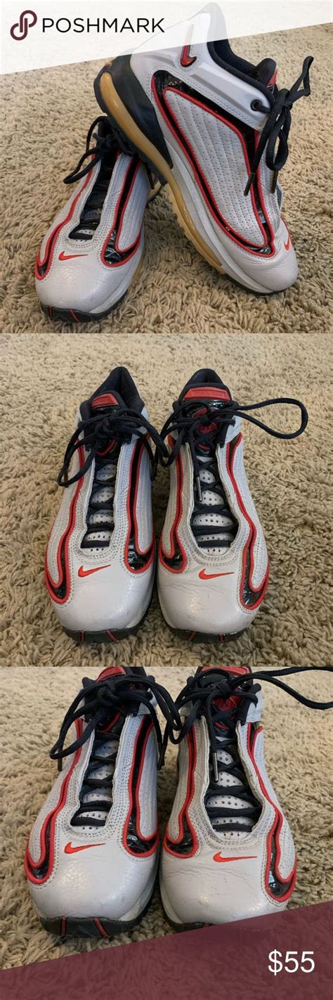 Nike Griffey G6 Original Red Road Grey Rare Vtg Nike Cincinnati Reds