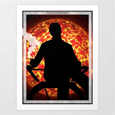 Mass Effect Illusive Man Art Print Giclée Prints