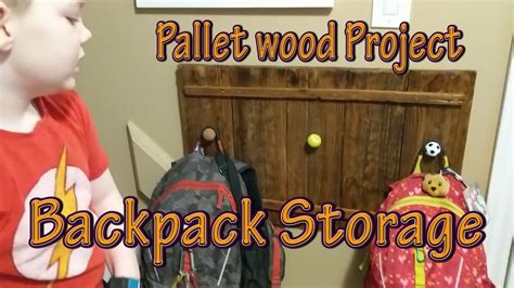 Backpack storage 