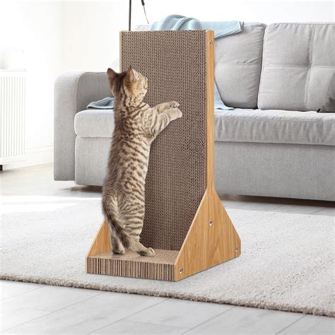 Corrugated Cardboard Cat Scratching Board Cat Tree Scratcher Pad Lounge
