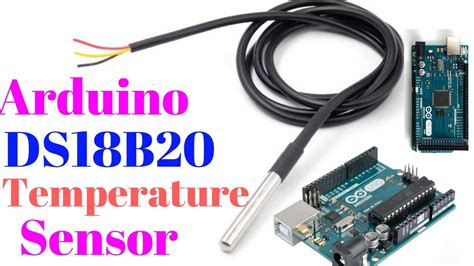 Arduino Ds18b20 Temperature Sensor Tutorial Youtube