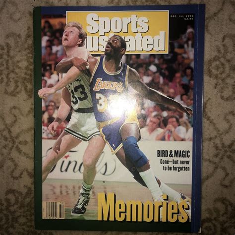Sports Illustrated 1992 Larry Bird Magic Johnson Newsstand Issue EBay