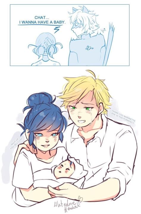 Épinglé Par Shikyora Sur Cute Anime Couplefamilly Chat Noir Et