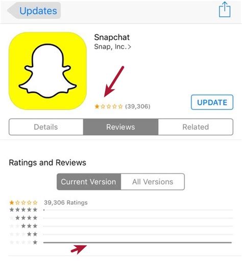 Snapchat Rating On Apple S App Store Alt News