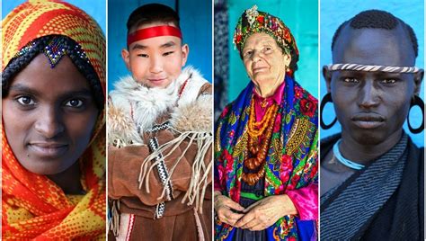 Faces Of People Around The World