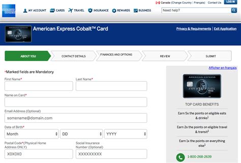 New American Express Cobalt Card Now Available (In Canada) - Moore With ...