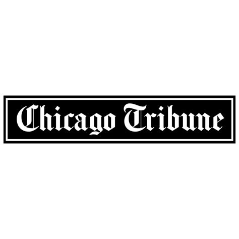 Chicago Tribune Logo Black And White Brands Logos