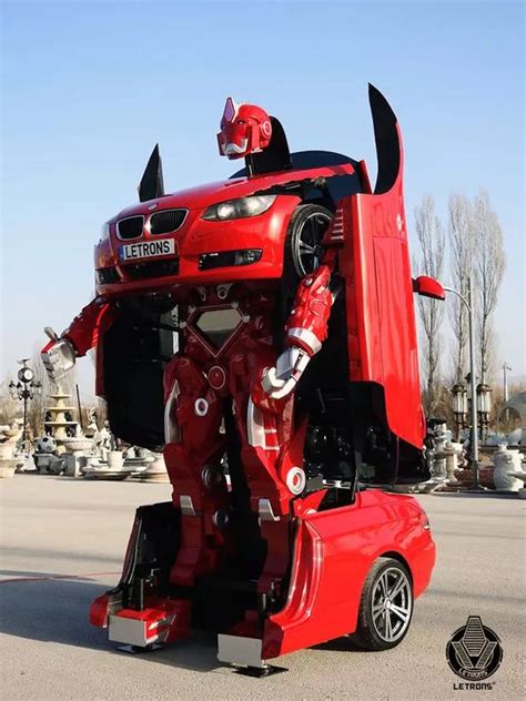 Real Life Transformers Car Changes From Sporty Bmw Into A Robot And