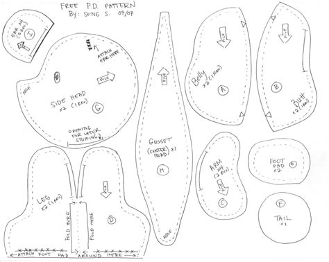 Bear counter pattern strips for preschoolers. Teddy bear pattern | Teddy bear sewing pattern, Bear ...