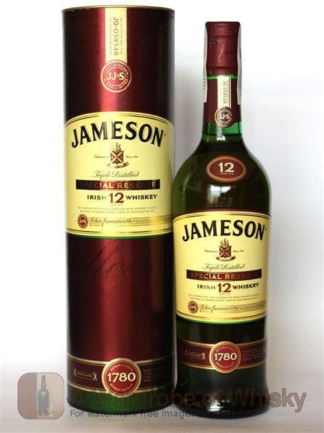 Jameson 12 Year Special Reserve Irish Whiskey Botellas De Licor