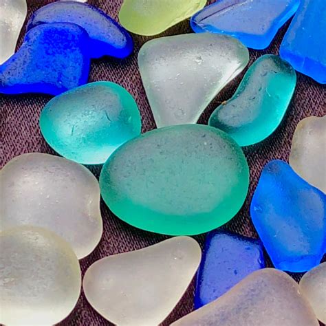 Sea Glass For Collectors Sea Glass For Jewelry Rare Sea Etsy Rare