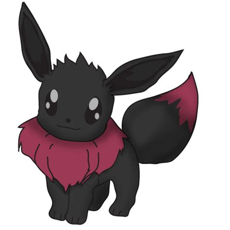 Dark Eevee Drawing By Regi819 On Deviantart