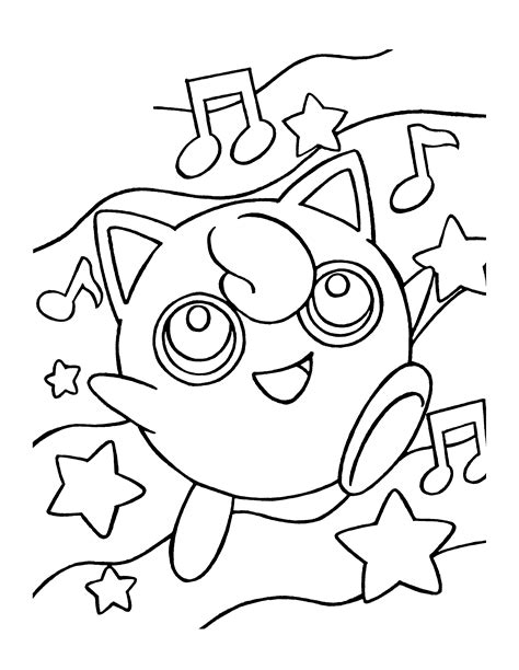 Coloring Page Pokemon Coloring Pages 203