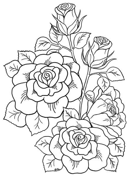 Color those roses to match their message too. The Gallifrey Crafting Company | Tattoo coloring book ...