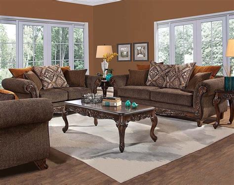 Some living room sets start as low at $398. Gunslinger Bark Sofa & Loveseat | Brown sofa set, Brown sofa living room, Living room sets