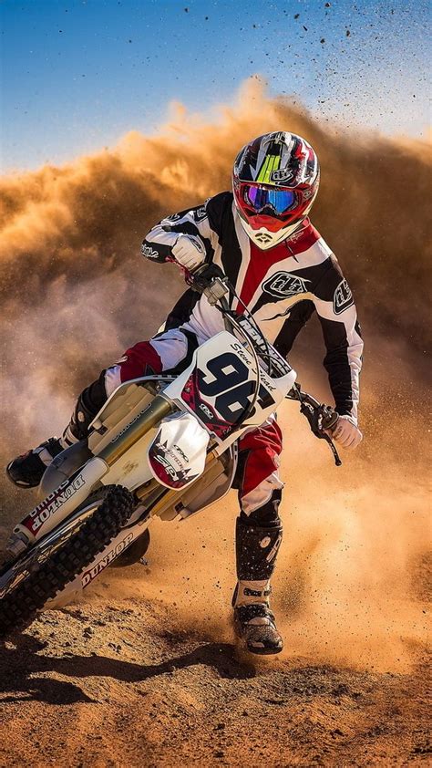 Motocross-Biker-Mud-Racing-iPhone-Wallpaper | Fond d'écran moto cross
