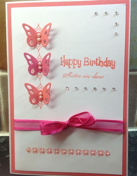 Check spelling or type a new query. A birthday card for my sister in law | Creative birthday ...