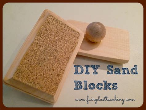 Diy Sand Blocks Fairy Dust Teaching