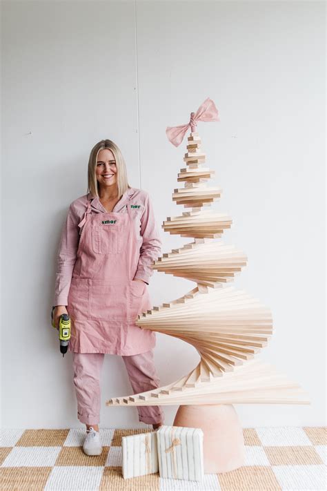 DIY Wooden Christmas Tree Smor Home