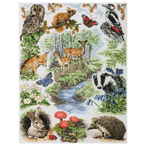 18 june 202018 june 2020 ringcatblog. Cross Stitch Corner | Anchor Cross St sampler - Woodland ...
