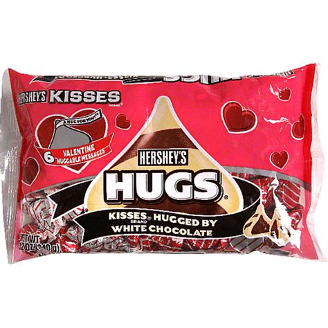 Hersheys Hugs Kisses Hugged By White Chocolate Shop Pruetts Food