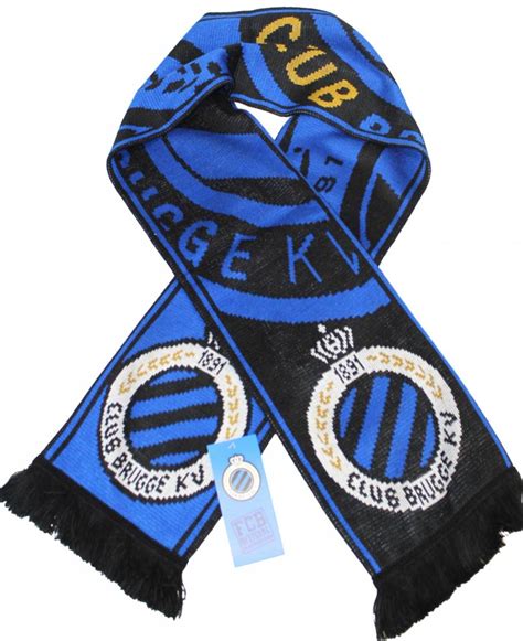 Club brugge koninklijke voetbalvereniging (dutch pronunciation: Supporterssjaal Club Brugge Logo - Megatip.be