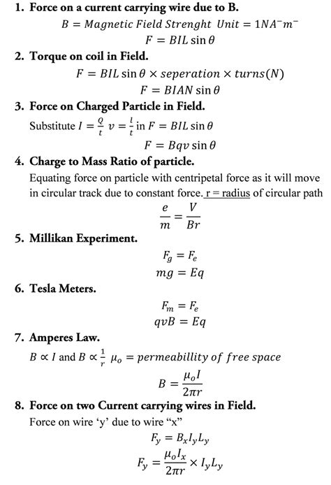 A Level Physics Formula Sheet Hubpages