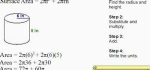 Enter the radius and height, and press 'calculate'. How to Find the surface area of a cylinder easily « Math