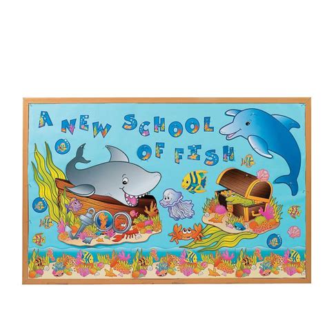 Under the Sea Bulletin Board Set | Oriental Trading | Sea bulletin