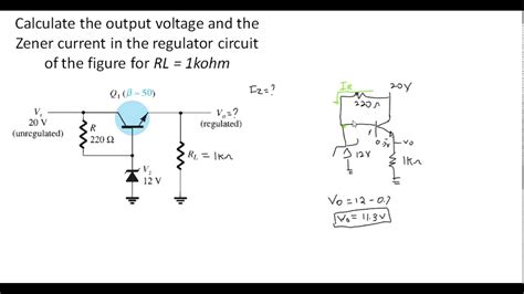Basic Series Voltage Regulator Problem Youtube