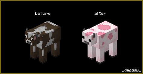 Strawberry Cow For Minecraft 117