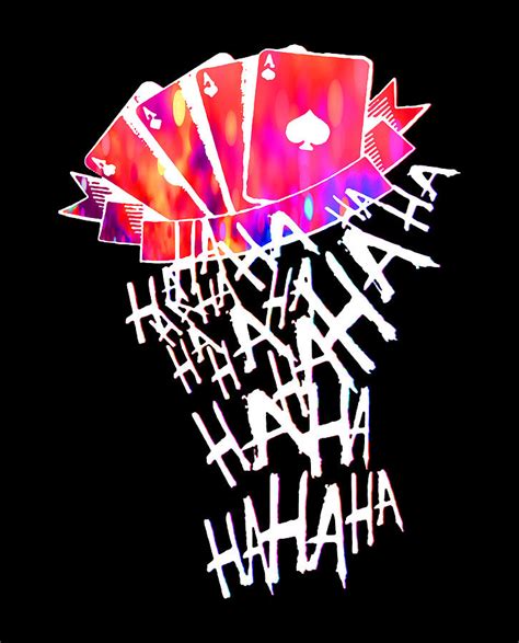 Joker Hahaha Digital Art By James M Estes Fine Art America