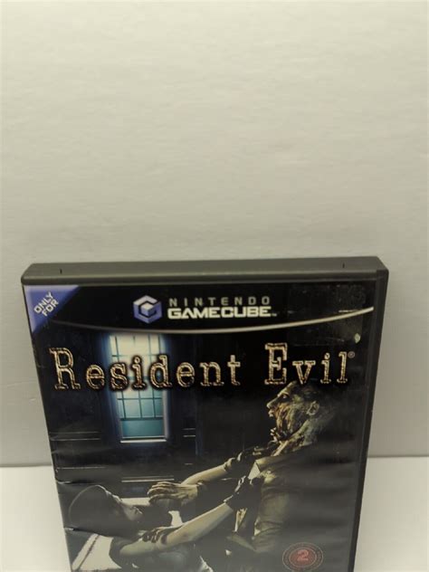 Resident Evil Nintendo Gamecube 2002 Cib Complete Black Label Nice