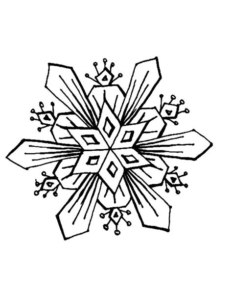Snowflake Coloring Pages (Free Printable PDF)