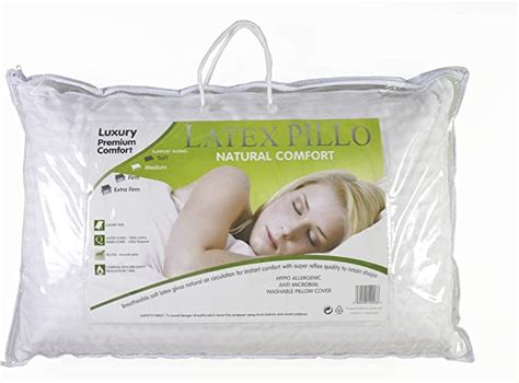 Cna Stores Pure Latex Pillow Breathable And Anti Allergenic 100