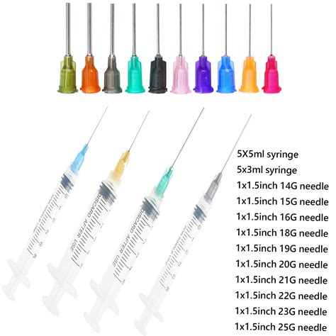 Types Of Needles For Injection Needle Gauges For Injections 53 Off