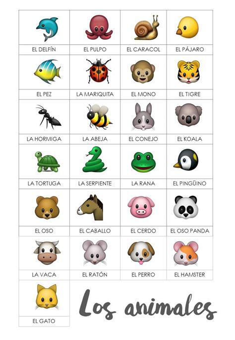 Vocabulario Con Animales Ideas Y Juegos El Tarro De Los Idiomas