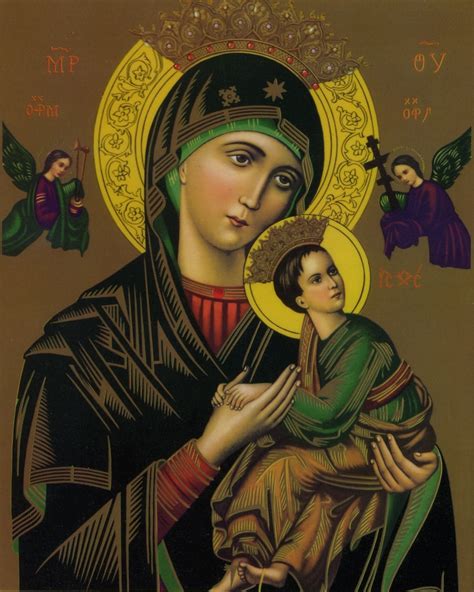 Our Lady Of Perpetual Help 3 Catholic Picture Print Etsy