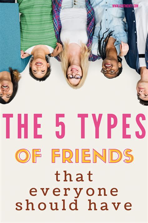 5 Types Of Friends Everyone Should Have Confidence Activities