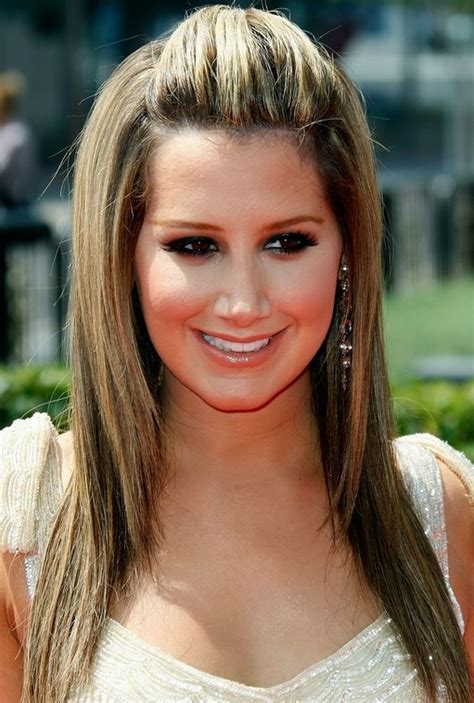 You don't have to have straight hair to enjoy the mohawk style, and you don't ever have to spike up your mohawk. Ashley Tisdale Long Hairstyle: Straight Hair with Mohawk ...
