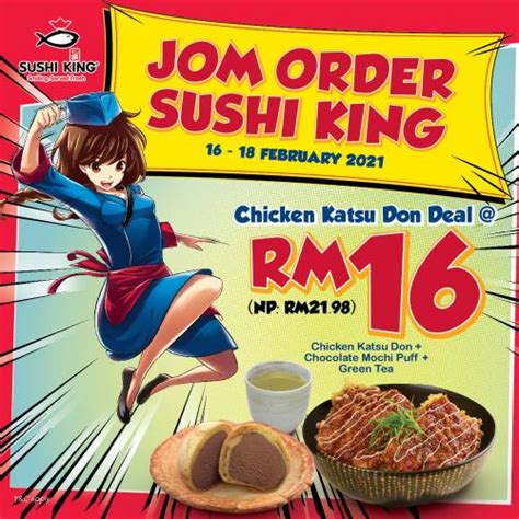 Lot g06, ground floor no. Sushi King Jom Order Promotion Chicken Katsu Don Deal ...