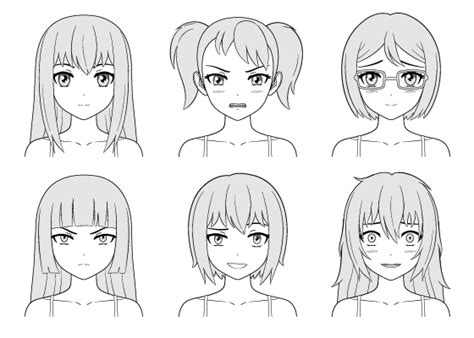 This Tutorial Explains How To Draw Female Anime And Manga Style