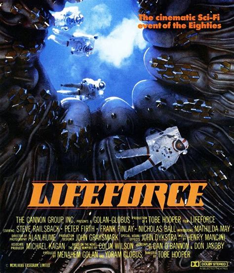 lifeforce 1985 movie poster dangerous universe