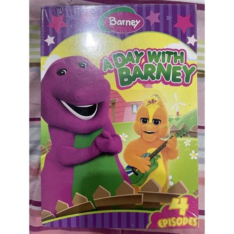 A Day With Barney Brand New Dvd Original And Sealed Shopee Philippines