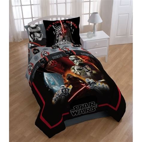 Star Wars Ep7 Photoreal Reversible Oversized Twin Comforter Overstock